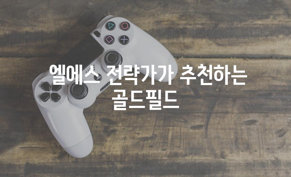  엘에스 전략가가 추천하는 골드필드