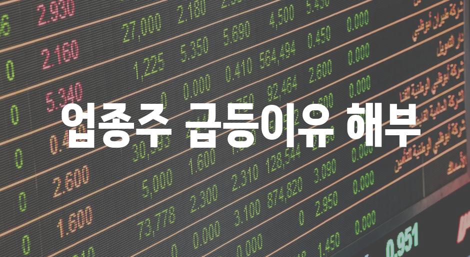  키움 전략가의 낙인 주식