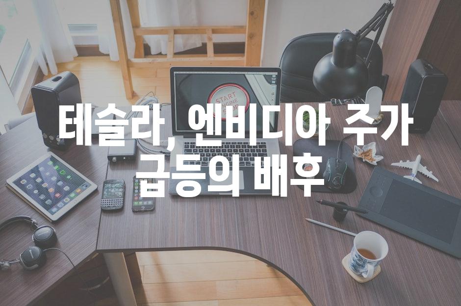  테슬라, 엔비디아 주가 급등의 배후