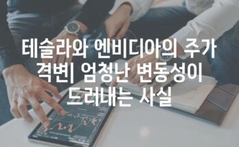 테슬라와 엔비디아의 주가 격변| 엄청난 변동성이 드러내는 사실